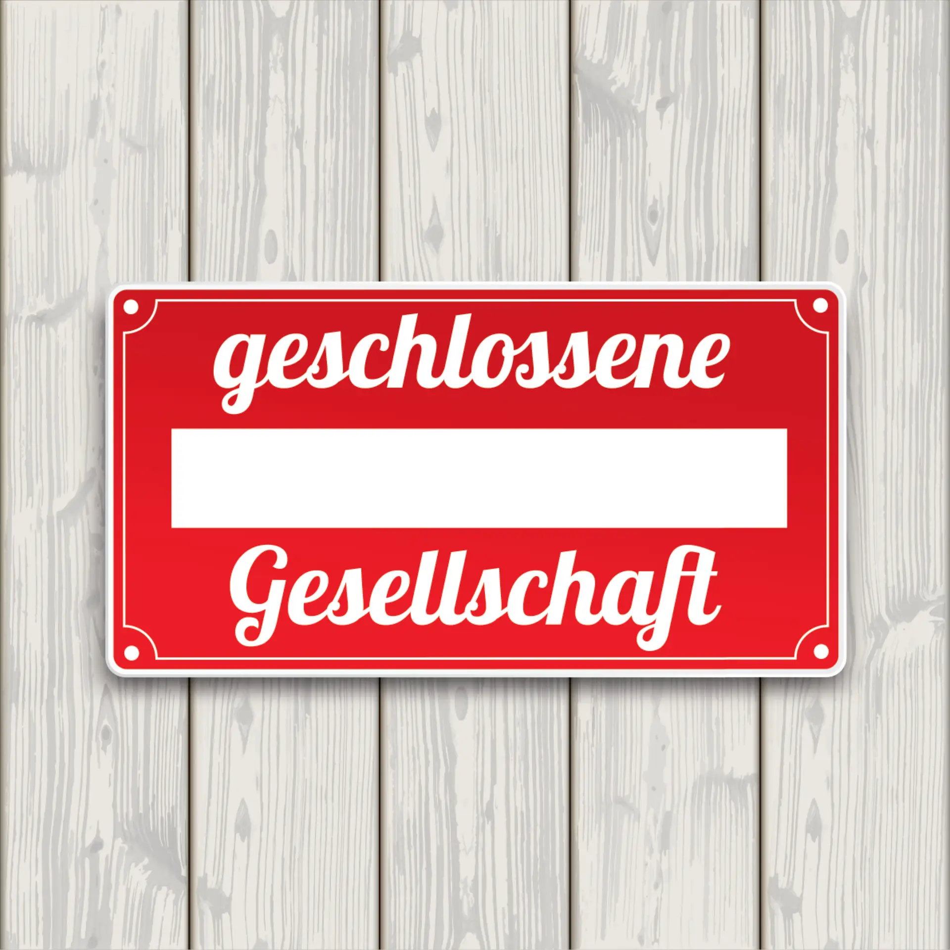 geschlossene Gesellschaft
